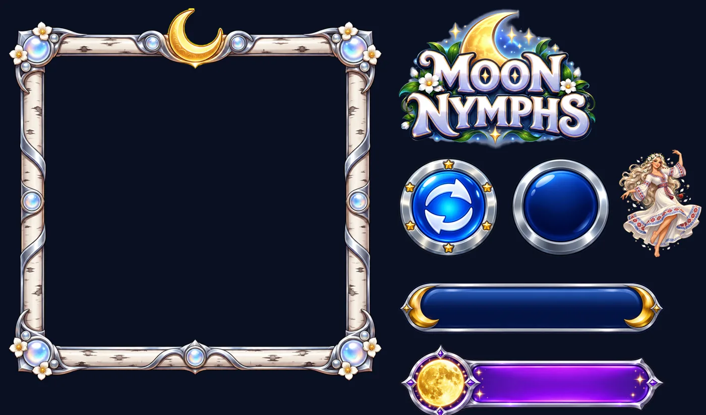 Moon Nymphs UI kit
